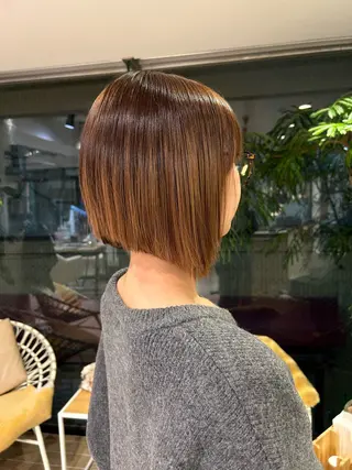 ショート 梅沢 優羽のヘアスタイル