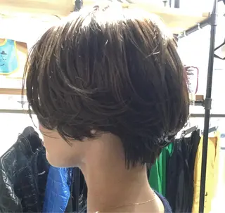 ショート 末石 智のヘアスタイル