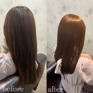 セミロング ⚜髪質改善東京 エリア1🏅マコト⚜のヘアスタイル