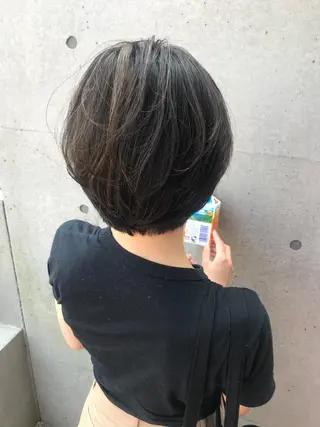 ショート カラー ヘアアレンジ Satsuki ✂︎♡のヘアスタイル