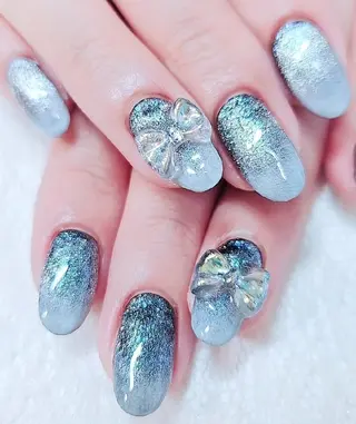 ネイル 手描きｱｰﾄ&推し活 🌟Wisteriaのネイルデザイン
