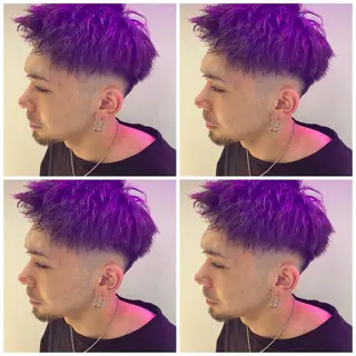 ショート カラー メンズ 👑錦糸町/毛流れ パーマ特化/NORIのヘアスタイル