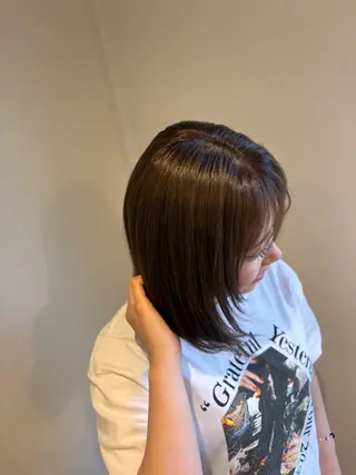 ショート 熊澤 歩のヘアスタイル