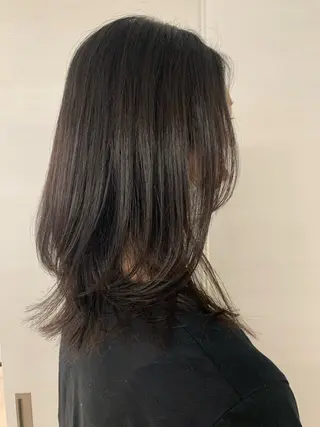 セミロング 🍃 𝙍𝙀𝙉𝘼のヘアスタイル