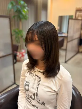 ミディアム 𝚂𝚞𝚣𝚞 🎀🪽のヘアスタイル