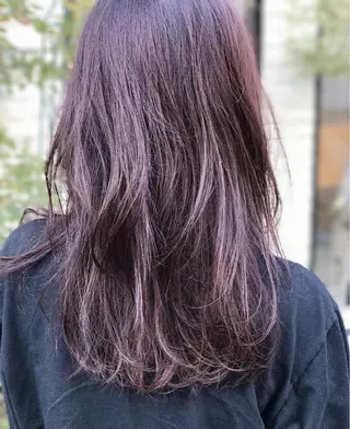 セミロング カラー 縮毛矯正/レイヤー taiga🧡のヘアスタイル