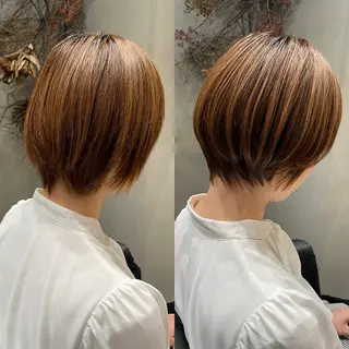 ショート カラー 表参道/個室シェア サロン/中山優介のヘアスタイル