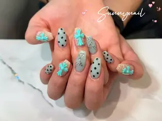 ネイル sunnynail 小桃のネイルデザイン