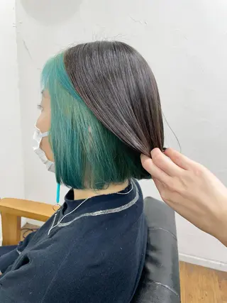 ショート 青木 優歩のヘアスタイル