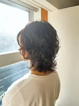 ショート パーマ 伊藤 さやかのヘアスタイル