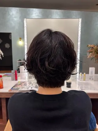ショート 《ショートモデル》 服部未夢のヘアスタイル