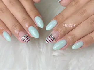 ネイル mison 安形友花のネイルデザイン