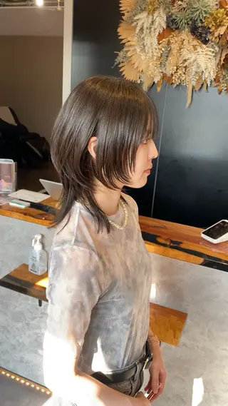 ミディアム ✨女性モデルさん 募集中です✨のヘアスタイル