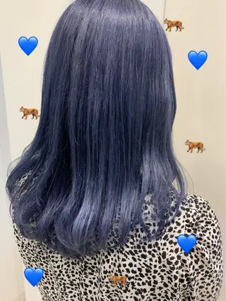 ミディアム カラー 新宿駅近♡個室 ♡関口三都季🌜のヘアスタイル