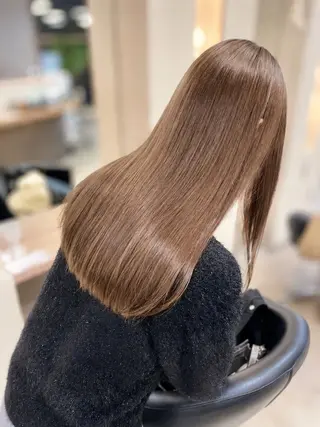 セミロング カラーモデル募集 🤍momoha🤍のヘアスタイル