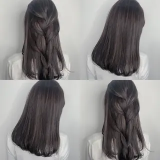 ロング 袴田 伊代のヘアスタイル