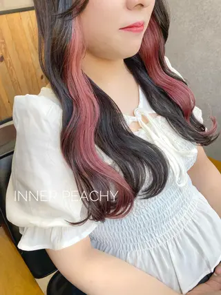 ロング カラー YUKA🐻❄️ 🎀当日予約ok/のヘアスタイル