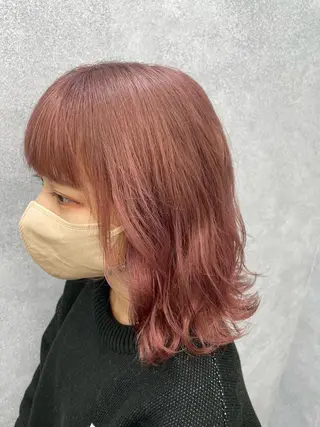 ミディアム カラー メンズヘアのカリスマ 北地　空のヘアスタイル