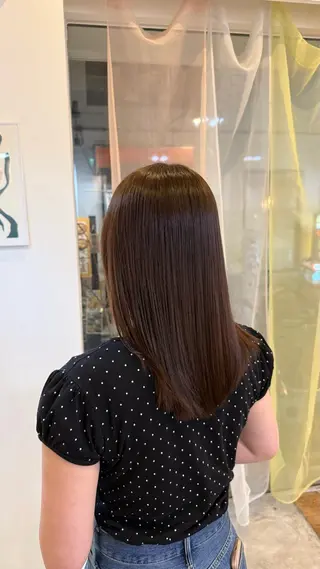 セミロング カラー 【YARD.】橋本 稀乃のヘアスタイル