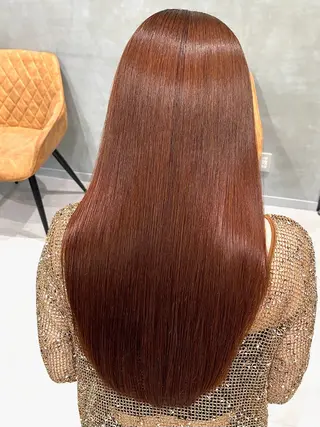 ロング カラー うる艶カラー 顔周りカット♡ikuのヘアスタイル