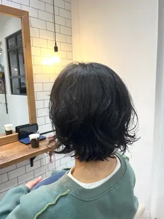 ミディアム パーマ カットモデルさん 募集中です🎀のヘアスタイル