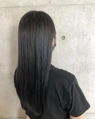 ロング カラー nagisa /縮毛矯正のヘアスタイル
