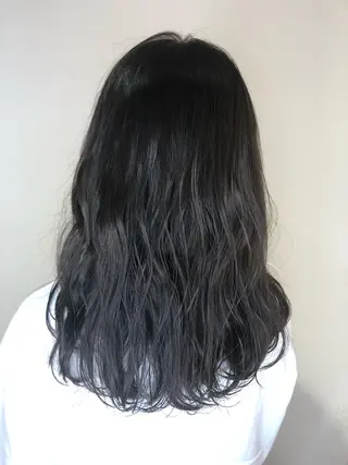 セミロング 小濱 ありすのヘアスタイル