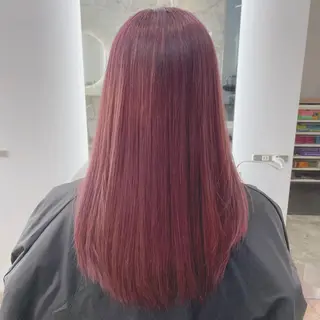 ロング カラー 韓国×網紅ヘア 🤍りん🤍のヘアスタイル