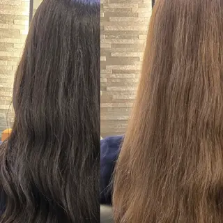 ロング カラー 野村 果音(カノン)のヘアスタイル