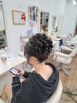 ヘアアレンジ ロング カワイイの研究家💄 GLOSS/はるなのヘアスタイル