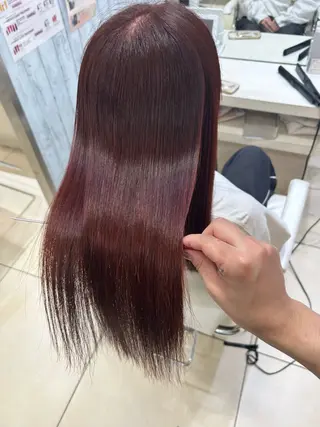 ロング 【髪質改善カラー】 瀧田嵐士🇰🇷のヘアスタイル