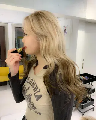 ロング カラー ヘアアレンジ ✨無料カット募集中✨ saho/ONYXのヘアスタイル