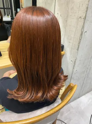 ミディアム カラー 似合う髪型見つけます AYAKAのヘアスタイル