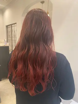 カラー 西郷 友菜のヘアスタイル