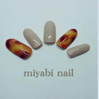 ネイル miyabi nail 桂川駅近くのネイルデザイン