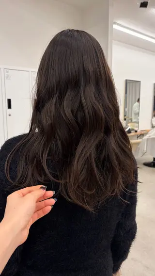 ロング くろかわ まいのヘアスタイル