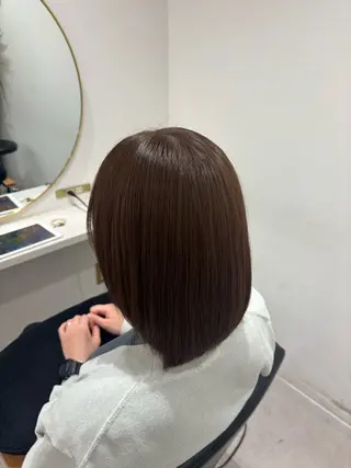 ミディアム カラー 田中澪🩵ྀི /HUG横浜のヘアスタイル