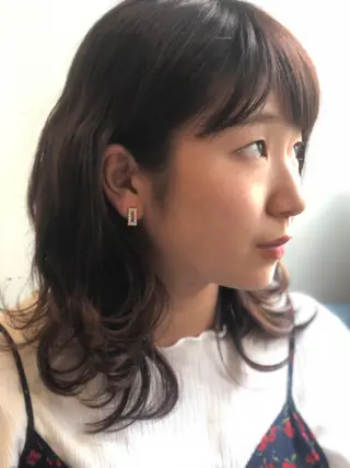 ミディアム ⭐️店長　藤野 正博⭐️のヘアスタイル