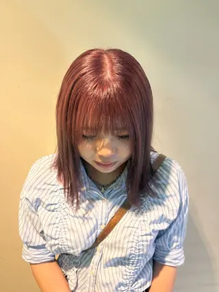 カラー 遠洞 心愛のヘアスタイル