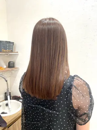 セミロング カラー このみ/透明感カラー /ヘアアレンジ🫧のヘアスタイル