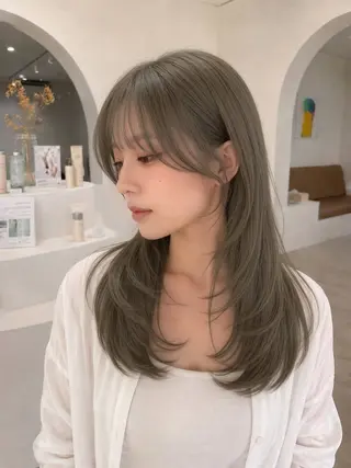 ロング début / みやびのヘアスタイル
