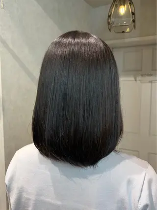 ミディアム カラー 透明感カラー🫧🎀 まりなのヘアスタイル