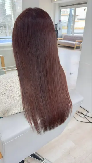 ロング テラモト カズヨシのヘアスタイル