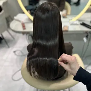 ロング パーマ 透明感カラー/ りおのヘアスタイル
