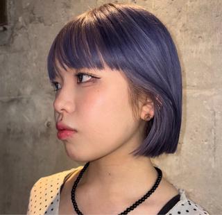 ショート Cocona 🦤 /ブリーチ/デザインのヘアスタイル