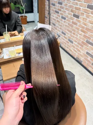 ロング カラー 若杉 美鈴のヘアスタイル