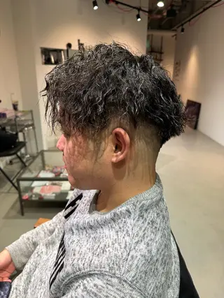 ショート パーマ メンズ Mizuki Yajimaのヘアスタイル