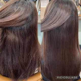 ロング パーマ 吉本 美希のヘアスタイル