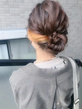 ヘアアレンジ カラーパティシエ facce🌼ikoのヘアスタイル