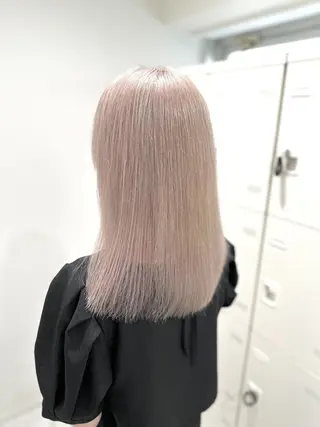 ロング ハイトーンカラー 🎀アカデミー札幌のヘアスタイル